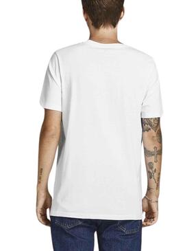 Pack 3 Camisetas Jack and Jones Logo Multi Hombre