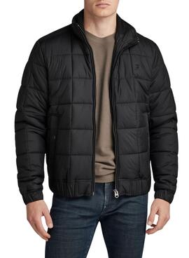 Chaqueta G-Star Meefic Quilted Negra para Hombre