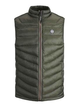 Chaleco Jack and Jones Hero Verde para Hombre