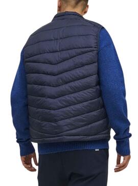 Chaleco Jack and Jones Hero Marino para Hombre