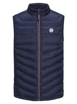 Chaleco Jack and Jones Hero Marino para Hombre
