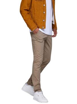 Pantalón Jack and Jones Marco Beige para Hombre