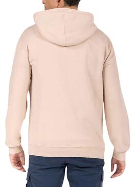 Sudadera El Pulpo Emblem Rosa para Hombre