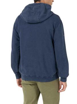 Sudadera El Pulpo New Wave Marino para Hombre