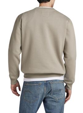 Sudadera G-Star Raw Felt Gris para Hombre