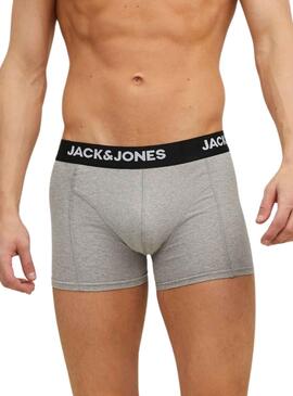 Pack 3 Calzoncillos Jack and Jones Multi Hombre