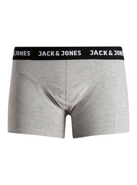 Pack 3 Calzoncillos Jack and Jones Multi Hombre