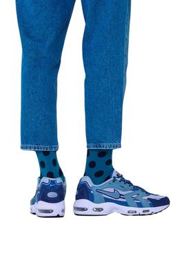 Calcetines Happy Socks Big Dot Marino Hombre Mujer