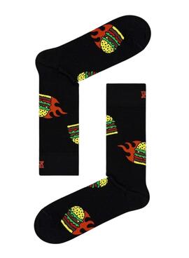 Pack 2 Happy Socks Burger Gift para Hombre y Mujer