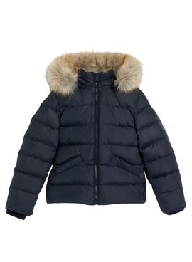 Chaqueta Tommy Hilfiger Essential Down Marino Niña