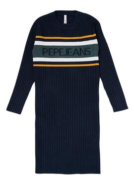 Vestido Pepe Jeans Remi Dulwich Azul Marino Niña