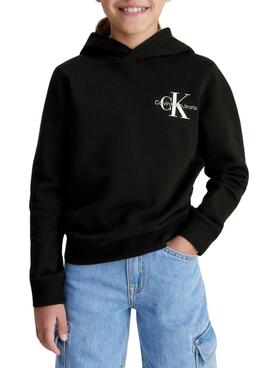 Sudadera Calvin Klein Small Negro Unisex 