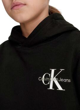 Sudadera Calvin Klein Small Negro Unisex 