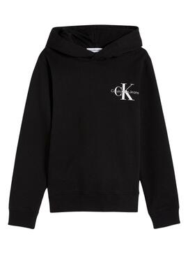 Sudadera Calvin Klein Small Negro Unisex 