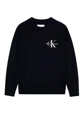 Jersey Calvin Klein Essential Mono Negro Niño