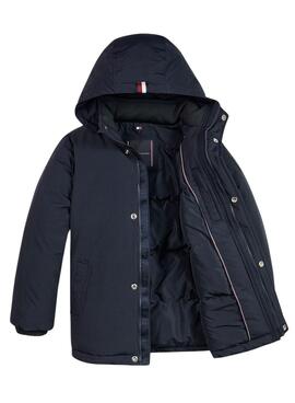 Chaqueta Tommy Hilfiger Essential Marino Para Niño