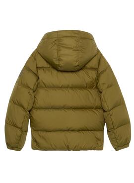 Chaqueta Tommy Hilfiger Essential Down Verde Niño