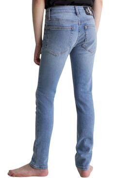 Pantalón Calvin Klein Skinny Mid Rise Denim Niño