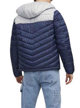 Chaqueta Jack and Jones Hero Block Marino Hombre