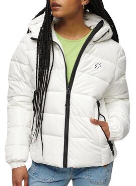 Chaqueta Superdry Spirit Sports Blanco Para Mujer