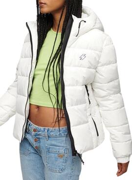 Chaqueta Superdry Spirit Sports Blanco Para Mujer