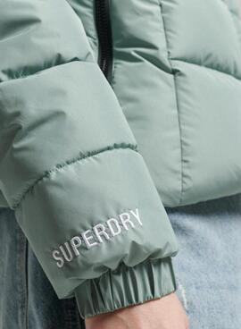 Chaqueta Superdry Spirit Sports Verde Para Mujer