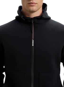 Sudadera Ecoalf Suta Negra para Hombre