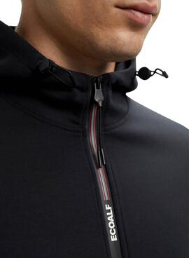 Sudadera Ecoalf Suta Negra para Hombre