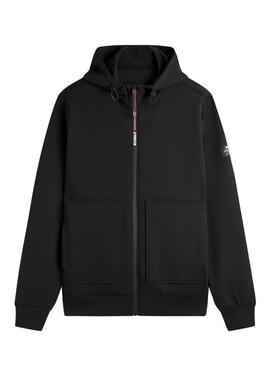 Sudadera Ecoalf Suta Negra para Hombre