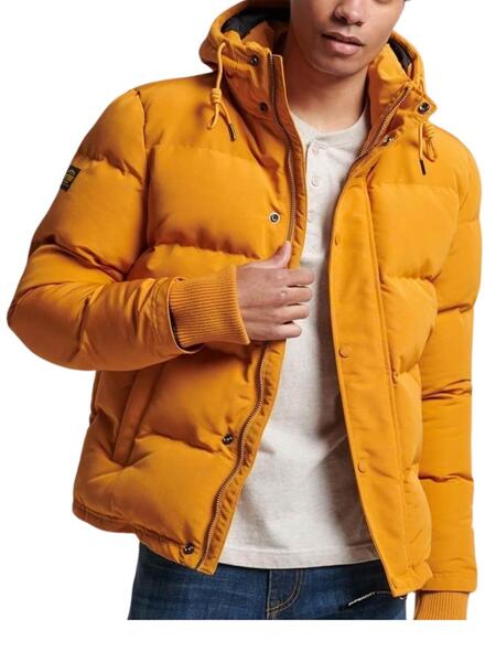 Cazadora Sport Puffer Amarillo Superdry para Hombre