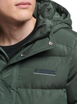 Chaqueta Superdry Microfibre Sport Verde Hombre