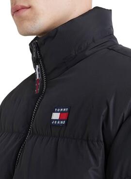 Cazadora Tommy Jeans Alaska Puffer Hombre Negro