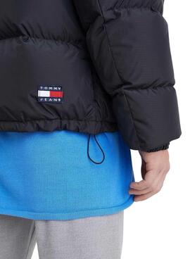 Cazadora Tommy Jeans Alaska Puffer Hombre Negro