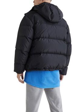 Cazadora Tommy Jeans Alaska Puffer Hombre Negro