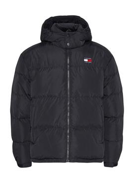 Cazadora Tommy Jeans Alaska Puffer Hombre Negro