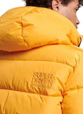 Chaqueta Superdry Sports Puffer Amarillo Hombre