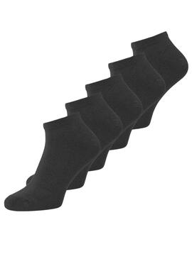 Pack 5 Calcetines Jack and Jones Dongo Negro 