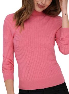 Jersey Only Willa Rosa para Mujer