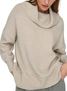 Jersey Only Hazel Beige para Mujer