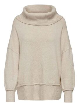 Jersey Only Hazel Beige para Mujer