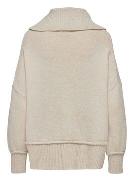 Jersey Only Hazel Beige para Mujer