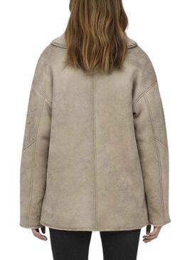 Chaqueta Only Lylva Beige para Mujer