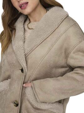 Chaqueta Only Lylva Beige para Mujer