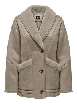 Chaqueta Only Lylva Beige para Mujer