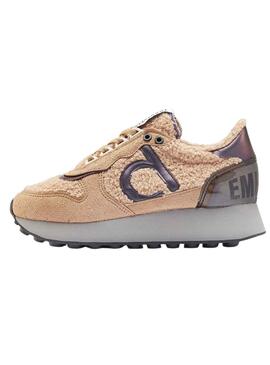 Zapatillas Duuo Calma High Beige para Mujer