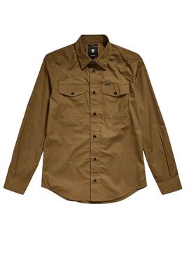 Camisa G-Star Marine Slim Verde para Hombre