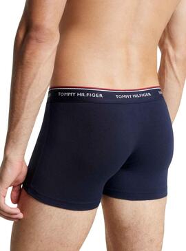 Pack 3 Calzoncillos Tommy Hilfiger Marino Hombre