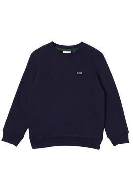 Sudadera Lacoste Franela Marino Niño Niña