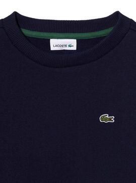 Sudadera Lacoste Franela Marino Niño Niña