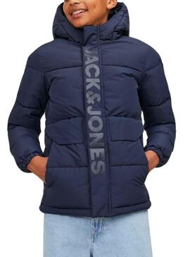 Chaqueta Jack And Jones Cospeed Puffer Marino Niño